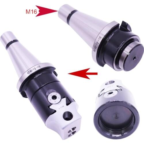 1PCS F1-12mm Boring Head With NT40 M16 Boring Head connecting handle For Lathe Milling