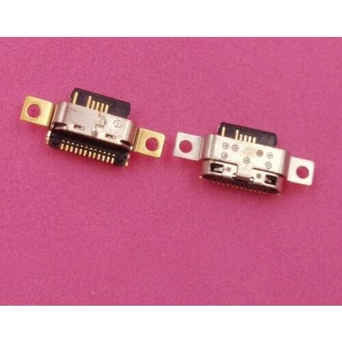 10Pcs USB Charger Charging Port Plug Jack Contact Type C Dock Connector For Alcatel Idol 5 idol5 6060 6060Y 6060C OT OT6060