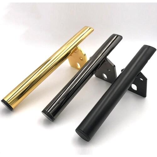 4PCS Heavy Duty Furniture Legs Metal Home Couch Leg Stand for Table, Sofa Furniture Feet With Rubber Floor Protectors