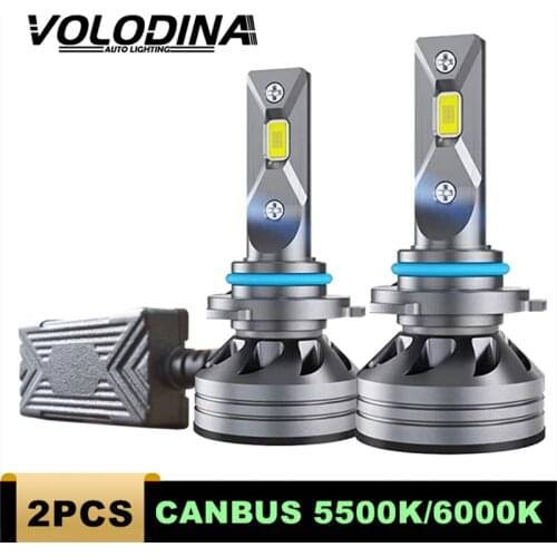 2Pcs H7 LED Car Headlight Bulbs CANBUS 16000LM 6000K H1 H11 H8 H9 H4 Led Lights 9005 HB3 9006 HB4 Auto Fog HeadLamps