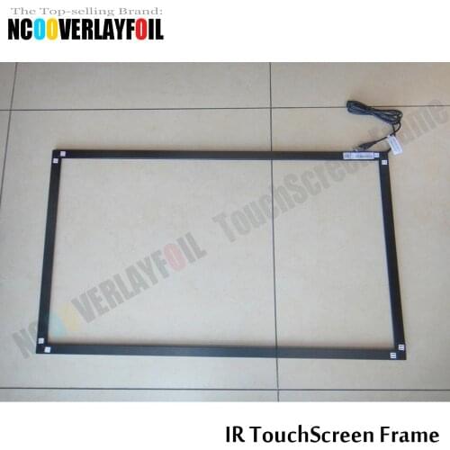 Free Fast Shipping 10 Touches 55" IR Multi Touch Screen Frame Without Glass High response
