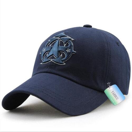 [YARBUU] baseball caps Star embroidery cap spring cotton hats for men and women high quality Solid color adjustable peaked cap