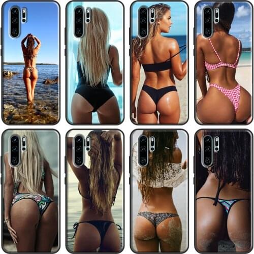 Sexy Ass Bikini Girl Case For Huawei P30 P40 P20 Lite Pro Nova 5T P Smart 2019 Honor 10 Lite 20 9X 8X 8A 10i