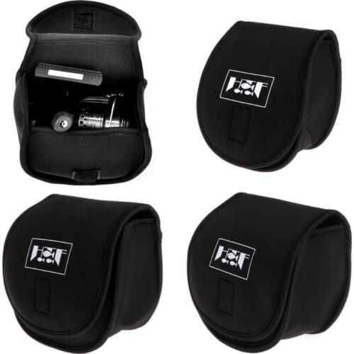 Spinning Reel Pouch Baitcasting Fishing Reel Bag Protective Case Cover Holder