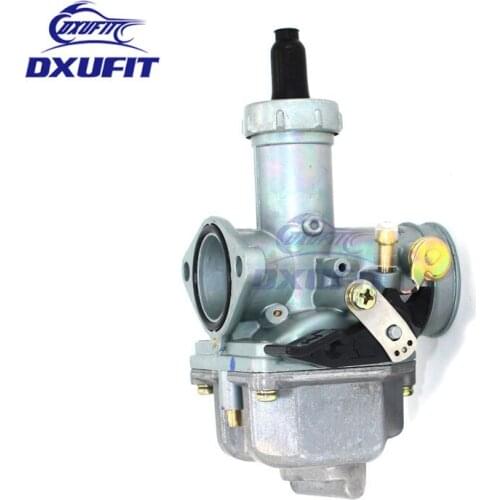 DXUFIT PZ27 27mm hand choke Carburetor motorcycle pump accelerator Carburettor 100 125 150 175cc DIRT BIKE motorcycle part 2 6