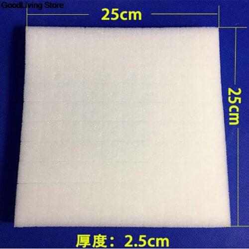 100pcs/set 25x25x2.5cm Cultivation Seedlings Vegetables Plant Nursery Sponges Soilless Hydroponics For Soilless Vegetable System