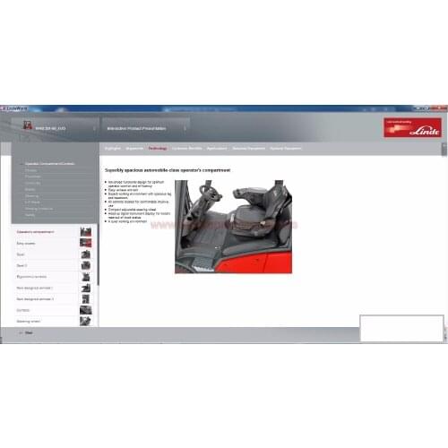 Linde World 9.5 [05.2016] Information Product