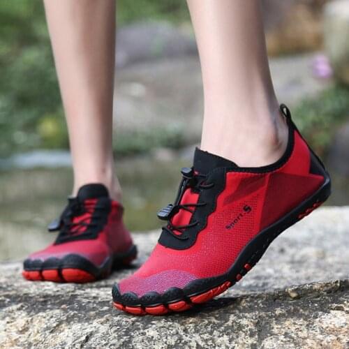 Women Barefoot Shoes Men Aqua Shoes Upstream Shoes Breathable Swimming Shoes Hiking Shoes Quick Drying River Sea Water Sneakers