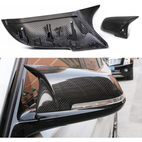 1 Pair Rearview Mirror Cover Cap ABS for BMW Series 1 2 3 4 X M 220i 328i 420i F20 F21 F22 F23 F30 F32 F33 F36 X1 F87 E84 X1 M2