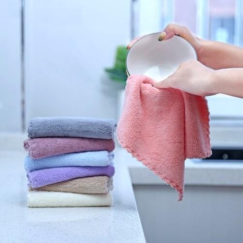 24 Pack Kitchen Dishcloths Does Not-Shed Fluff No Odor Reusable Dish Towels Durable High Quality Practical Delicate Convenience