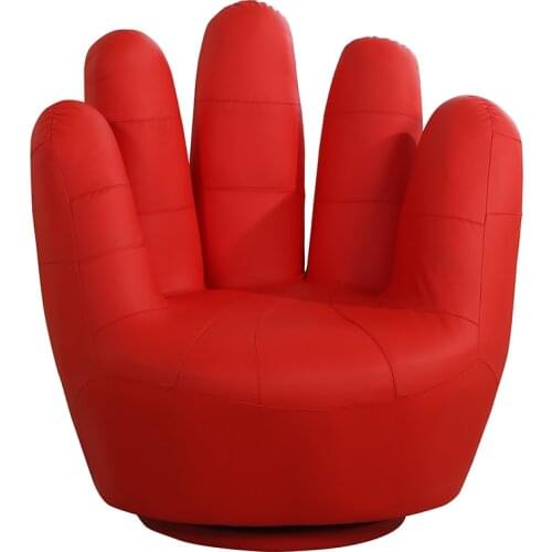Palm Sofa Five Fingers Lazy Sofa Single Creative Leather Finger Sofa Chair Bedroom Leisure Computer Chair
