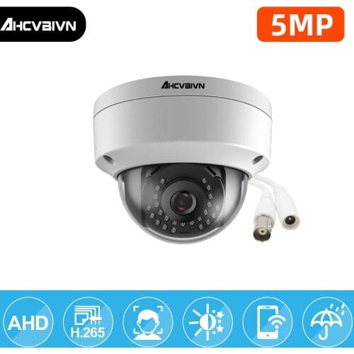 Outdoor Analog Cctv Video Surveillance Camera Outside Waterproof Hd 5mp AHD Home Camera with Motion Sensor Night Vision Cameras