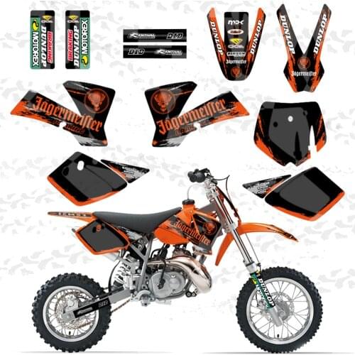 NEW Team Graphics Decals Sticker For KTM SX50 SX 50CC 50 MT50 MTK50 KTM50 2002-2008