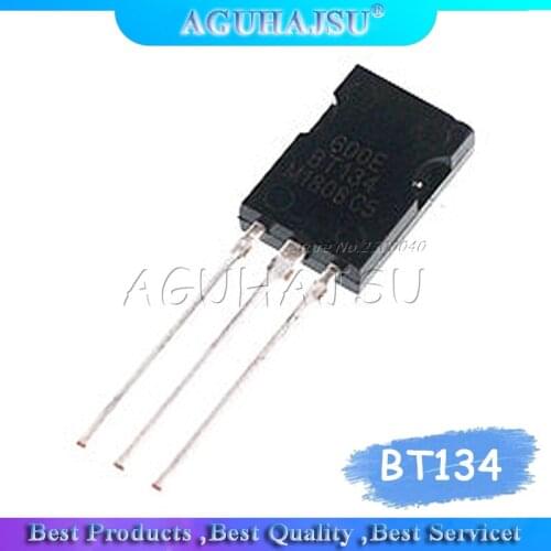 10PCS BT134-600E BT134-600 BT134 4A/600V TO-126 bidirectional controlled thyristor new original