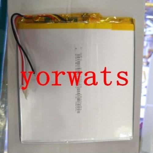 New Hot A Rechargeable Li-ion Cell 3.7V polymer lithium battery 27100106 3600mAh 3 line tablet mobile power supply