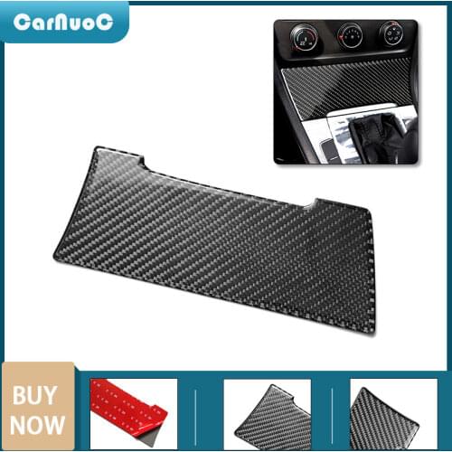 Car Styling Interior Cigarette Lighter Panel Cover Trim Decal Car Carbon Fiber Sticker For VW Golf 7 GTI MK7 2013 - 2017