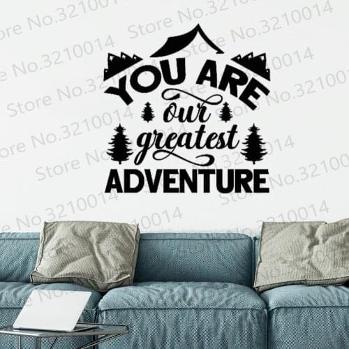 You Are Our Greatest Adventure Wall Art Wallpaper Office Decoration Living Room Design PW491