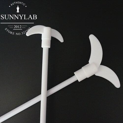 1Piece/lot PTFE Length 250-700mm stirring paddle, stirring potstick rods for kinds of Laboratory Experiment