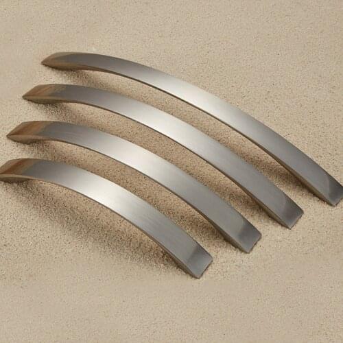 96mm~224mm Cabinet Handles Knobs Aluminum Alloy Door Kitchen Knobs Cabinet Pulls Drawer Furniture Handle Hardware