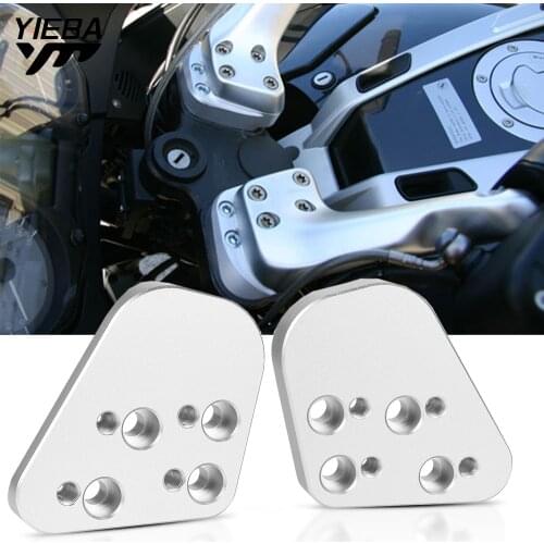 Motorcycle Handlebar Riser Adapters Mount Clamp Kit Bar Move Backward Pad For BMW R1200RT R1150RT R1100RT R1100R R1150R R850R