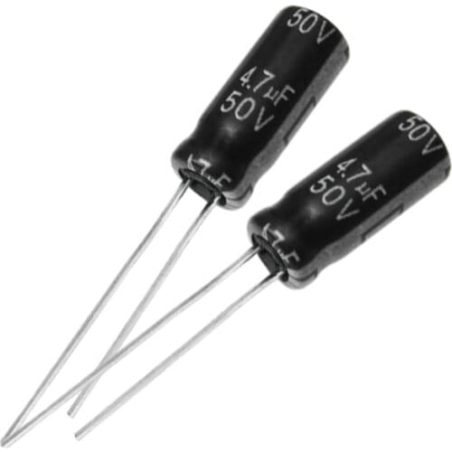 50pcs 4.7UF 50V 4.7UF 50V 5MM X11MM Audio capacitor 50V4.7UF goods quality
