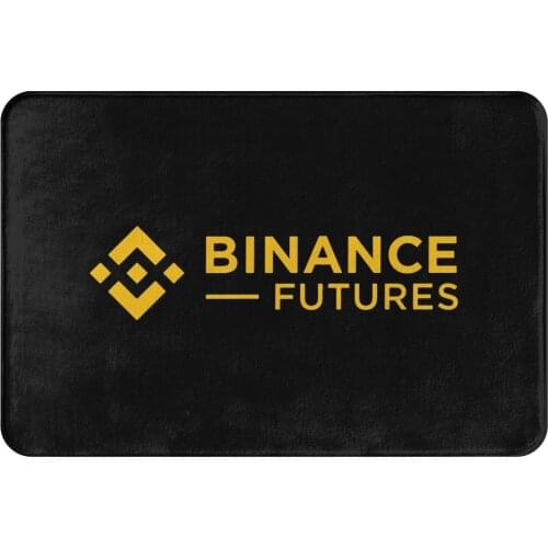Binance Coin Crypto Miners Non-slip Doormat Kitchen Mat Futures Balcony Carpet Entrance Door Rug Bedroom Decor