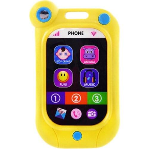 Baby Phone Toy Toddler Musical Toys With Lights Educational Baby Mobile Phone Toy Early Educational Learning Machine