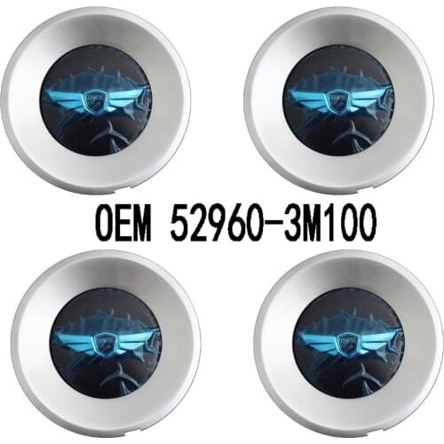 For Hyundai Genuine Sedan 18inch Center Wheel Cap assembly wheel hub cover 2009-2014 OEM 529603M100 52960-3M100 52960 3M100