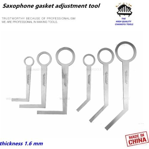 Saxophone tube key adjustment repair tools A set of 6 Wind instrument repair tool