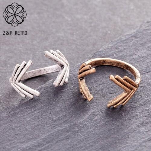 Vintage Accessories Gold Silver Color Rings Simple Bijouterie Eternity Promise Jewelry For Women Female Decoration Wholesale