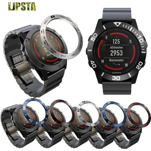 For Garmin Fenix 3 / Fenix3 HR Watch Bezel Ring Adhesive Cover Case Stainless Steel Smart watch accessories Protector Frame