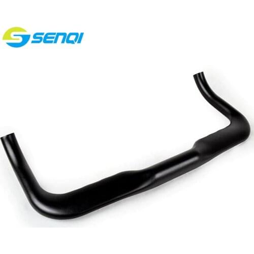 2015 New no logo brand handlebar aluminum alloy bullhorn bicycle handle bars Fixed Gear Racing TT Bike parts 400*31.8MM
