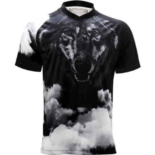 New MTB Black Shirts Mountain Bike Shirts Motorcycle Cycling Jersey Downhill Jersey Cross Country Endurance Racing Mens Shirts