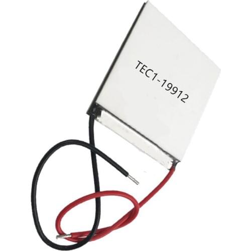 New semiconductor refrigeration sheet TEC1-19912, 168W high power, temperature difference 65 ° C 24V 12A 40*44*3.2mm