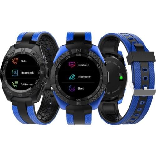 Sport Style BT4 Touch Screen Dialing Smart Fitness Wristband Watch Heart Rate Tracker Stopwatch Calculator SMS Call Notifier