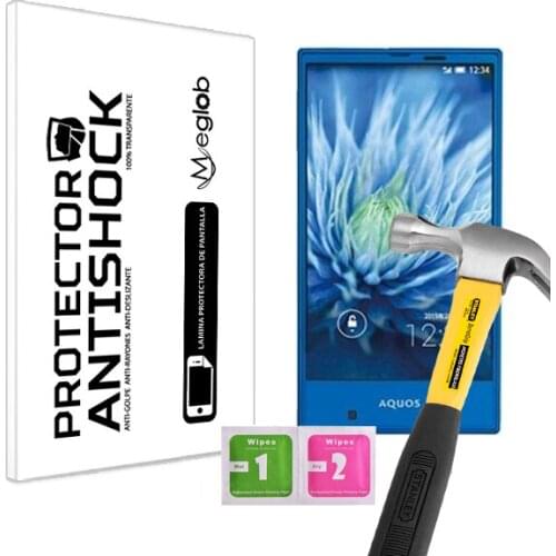 Screen protector Anti-Shock Anti-scratch Anti-Shatter compatible with Sharp Aquos Serie mini SHV31