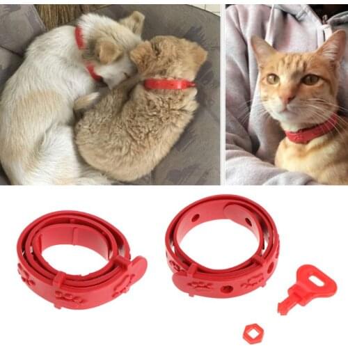 1PC Pet Collar Adjustable Flea Lice Mite Tick Remove Strap Supply For Dog Cat Puppy Harness