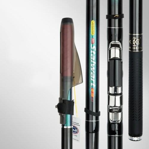 46T Carbon Fiber Front-end Fishing Rod 5.4M 6.6M 7.2M Portable Spinning Olta Sea Boat Rock Casting pole 3 Positioning Hand Pesca