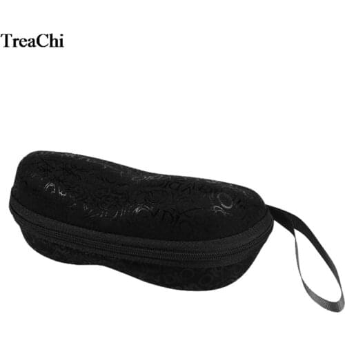 Eyewear Cover Sunglasses Box With Lanyard Zipper Cases Hard Plastic Glasses Holder Storage Eyeglasses Pouch Eyewear Accessories