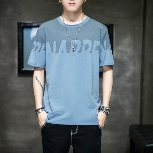 New Summer Mens Harajuku T Shirt Streetwear Short Sleeve Casual O-Neck T-Shirt Male Tees Tops Couples Clothing Oversize M-4XL