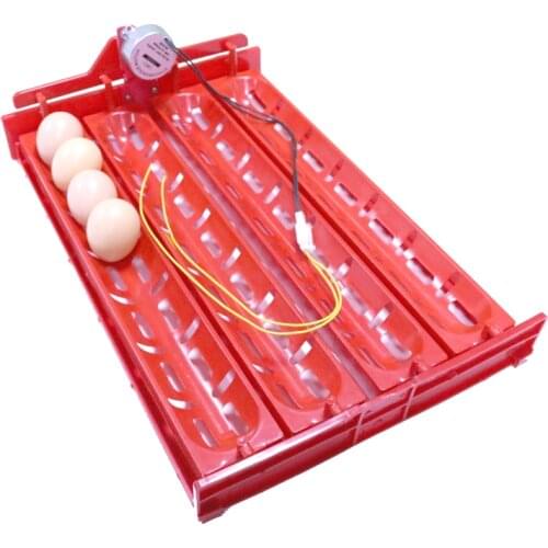 1 Sets New 32-40 Eggs Incubator Incubator Accessories Turn The Eggs Tray Duck Goose Poultry Birds Motor Of 110V/220V/DC12V