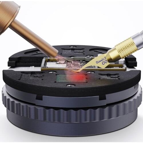 IPinch Universal Motherboard BGA Holder 360°Turntable Double Axis Glue Removal Soldering Fixture IC Chip Jig Welding Platform