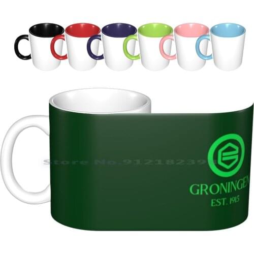 Groningen Ceramic Mugs Coffee Cups Milk Tea Mug Groningen Groningen Football Club Groningen Trots Van Het Noorden Holland