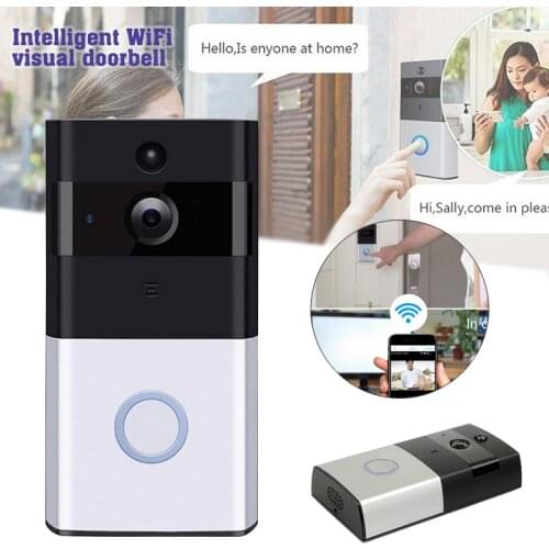 Ring Video Doorbell Wi-Fi Motion-Activated Video 1080 HD Two-Way Two-way Audio Intercomm Smart Phone Control Switch Doorbell