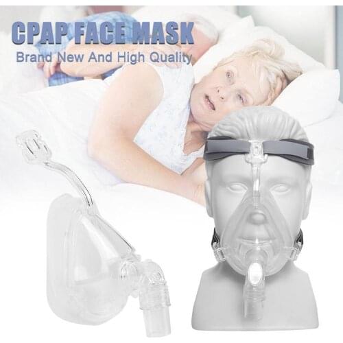Auto CPAP Nasal Mask Silicone Respirator Cushions Adjustable Headgear Strap Sleep Apnea Anti Snoring Protective Breathing Mask
