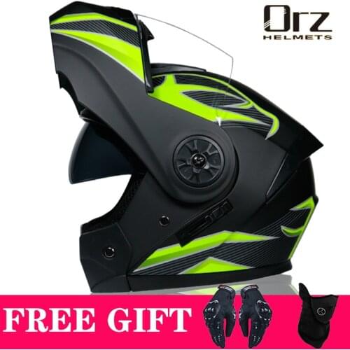 2020 New Motorcycle Helmets High Quality Flip Up Helmet Abs Full Face Motorcycle Helmets Racing Helmet Dot Approved