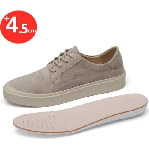 Height Increas Insoles Sneakers Heightening Shoes Elevator Shoes Height Increase Shoes Man Daily Life Height Increasing Shoes