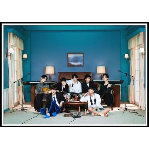 New South Korean Groups K-pop Bangtan Boys Poster BE Poster HD Photo Room Decoration Wall Decor Wall Stickers Fans Gift