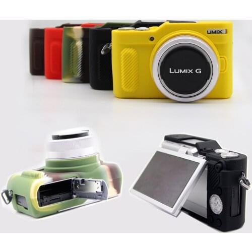 Portable Silicone case TPU Skin Body Rubber Camera Bag Full Cover for Panasonic Lumix GF9 GF10 GX800 GX850 GX900 GX950 protector