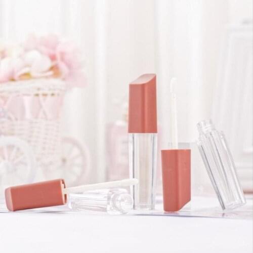 1pcs Empty Lip Gloss Tube Containers Jars Lip Balm Bottle Beauty Tool Mini Transparent Refillable Bottles Sample Vials